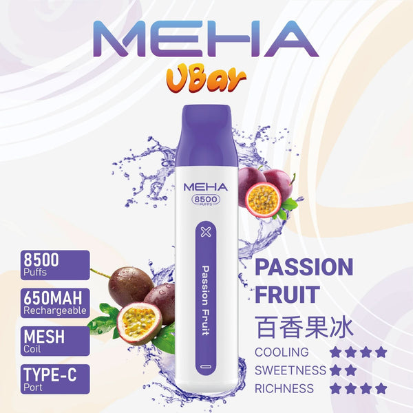 抛棄式MEHA 8500口 VBar小白條