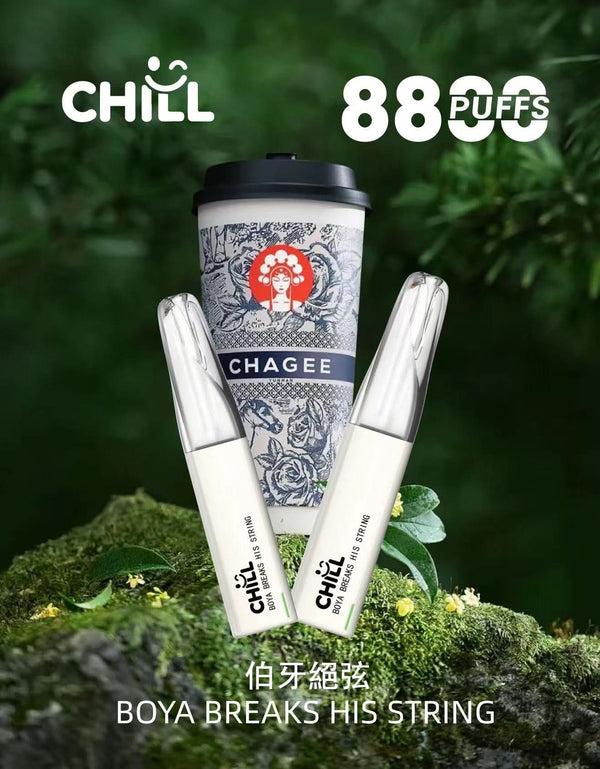 抛棄式【續航怪獸-全新上市】CHILL 拋棄式 8888口電子煙