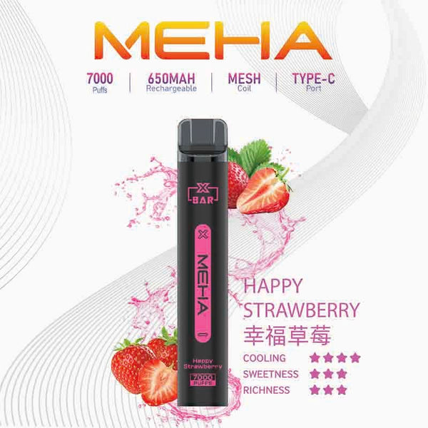 抛棄式MEHA XBAR 拋棄式 7000口小黑條