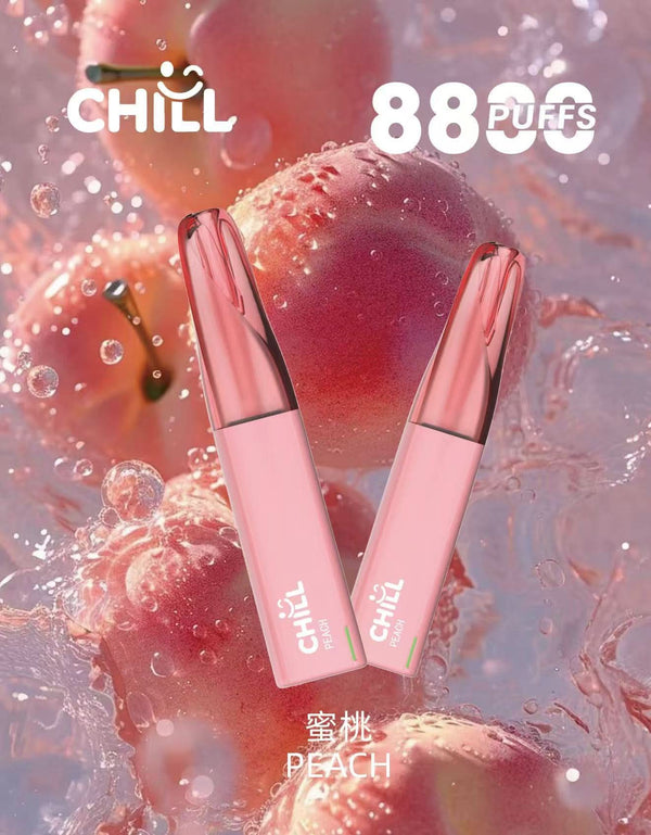 抛棄式【續航怪獸-全新上市】CHILL 拋棄式 8888口電子煙