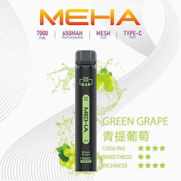 抛棄式MEHA XBAR 拋棄式 7000口小黑條